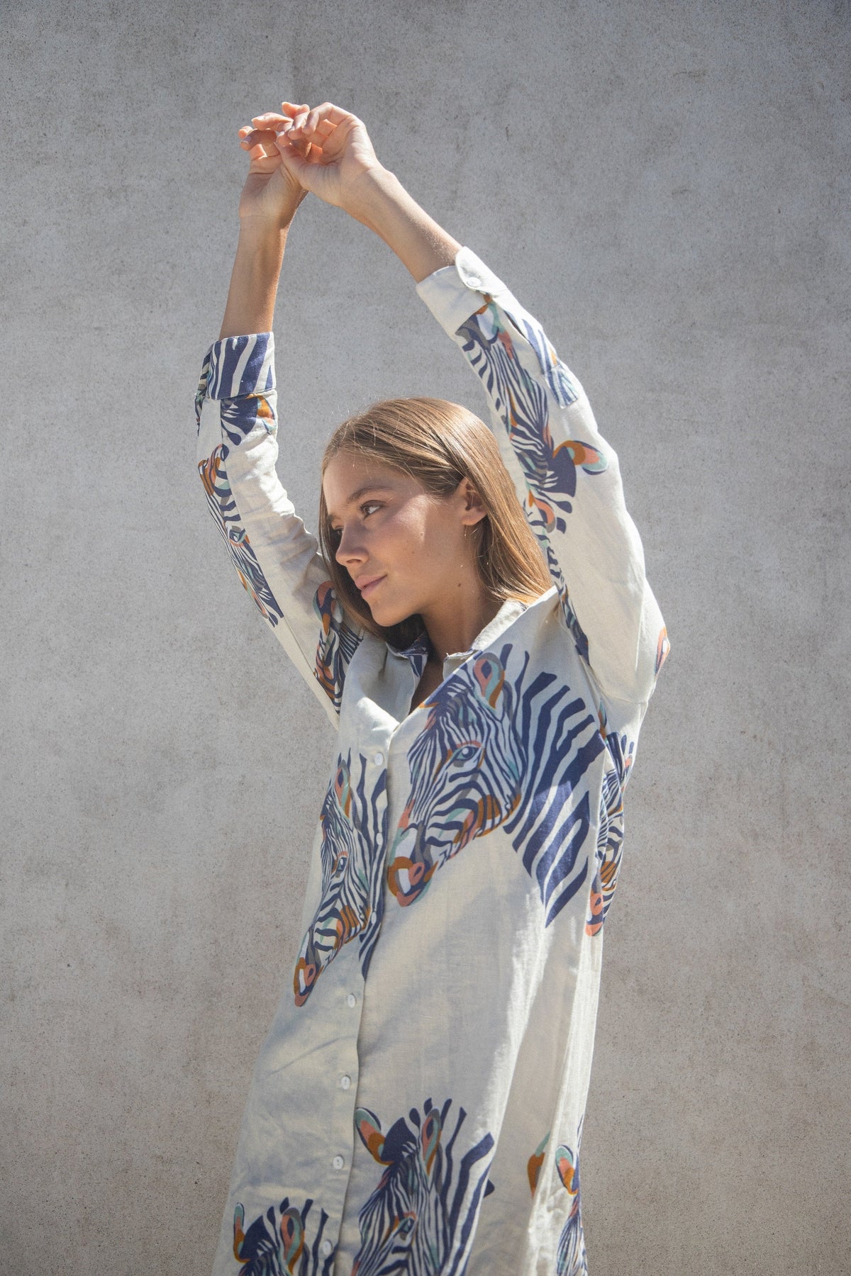 Tunic Zebra Cream