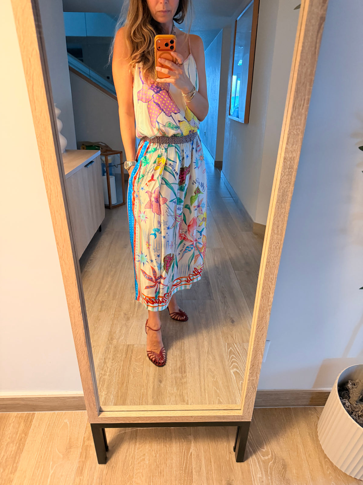Vanessa Midi Skirt Paradiso