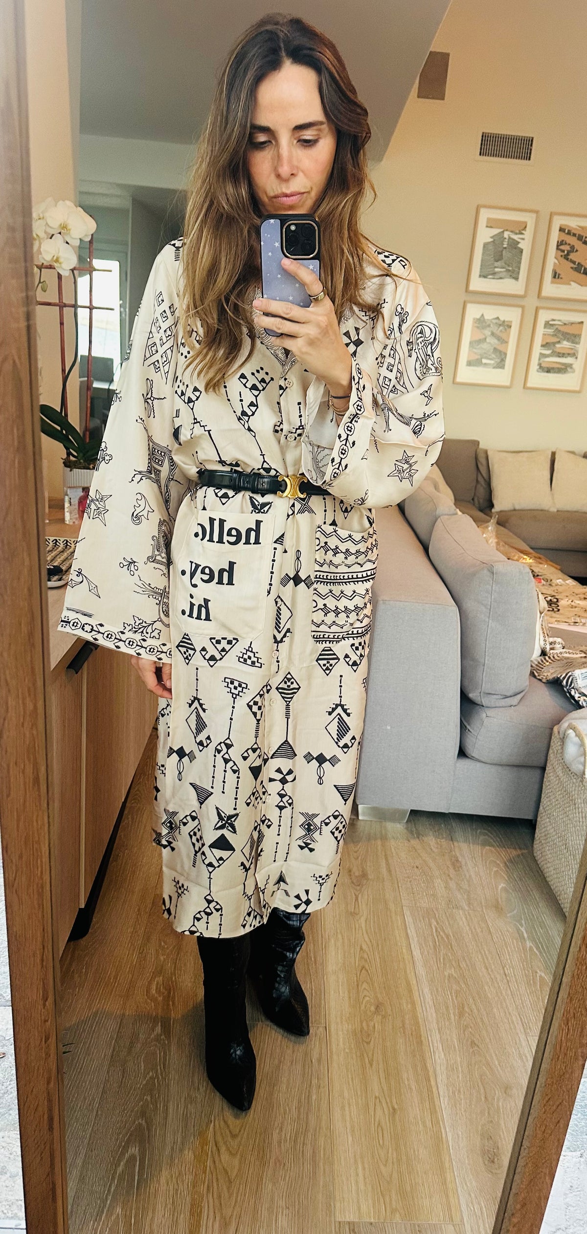 Nova Kimono Blossom Dress