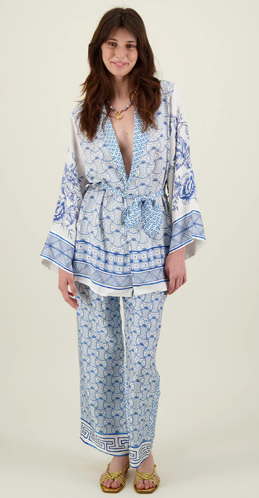 Lucia Amalfi Kimono Belted Jacket