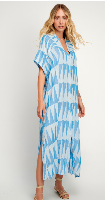 Paros Zakar Shirt Dress S25P1045