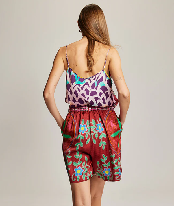 Juliette Shipibo Pleated Short