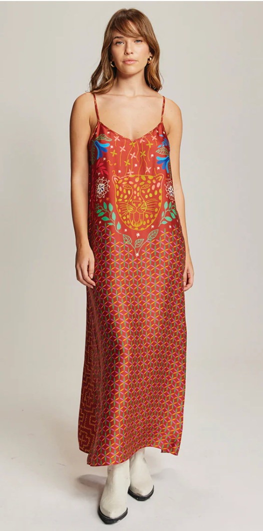 Olivia Shipibo Camisole Dress