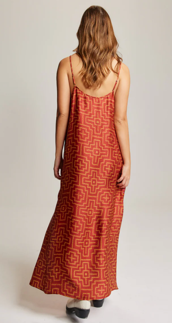 Olivia Shipibo Camisole Dress