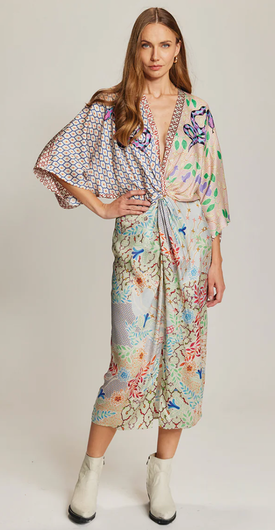 Camila Shipibo Twisted Dress