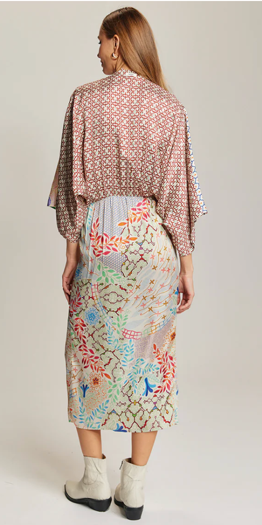 Camila Shipibo Twisted Dress