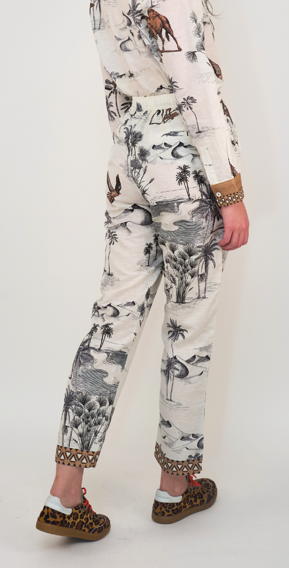Pant Mystic White