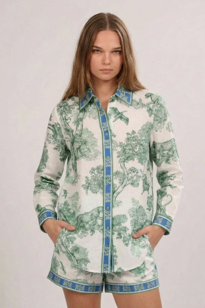 Basic Shirt Africa Green