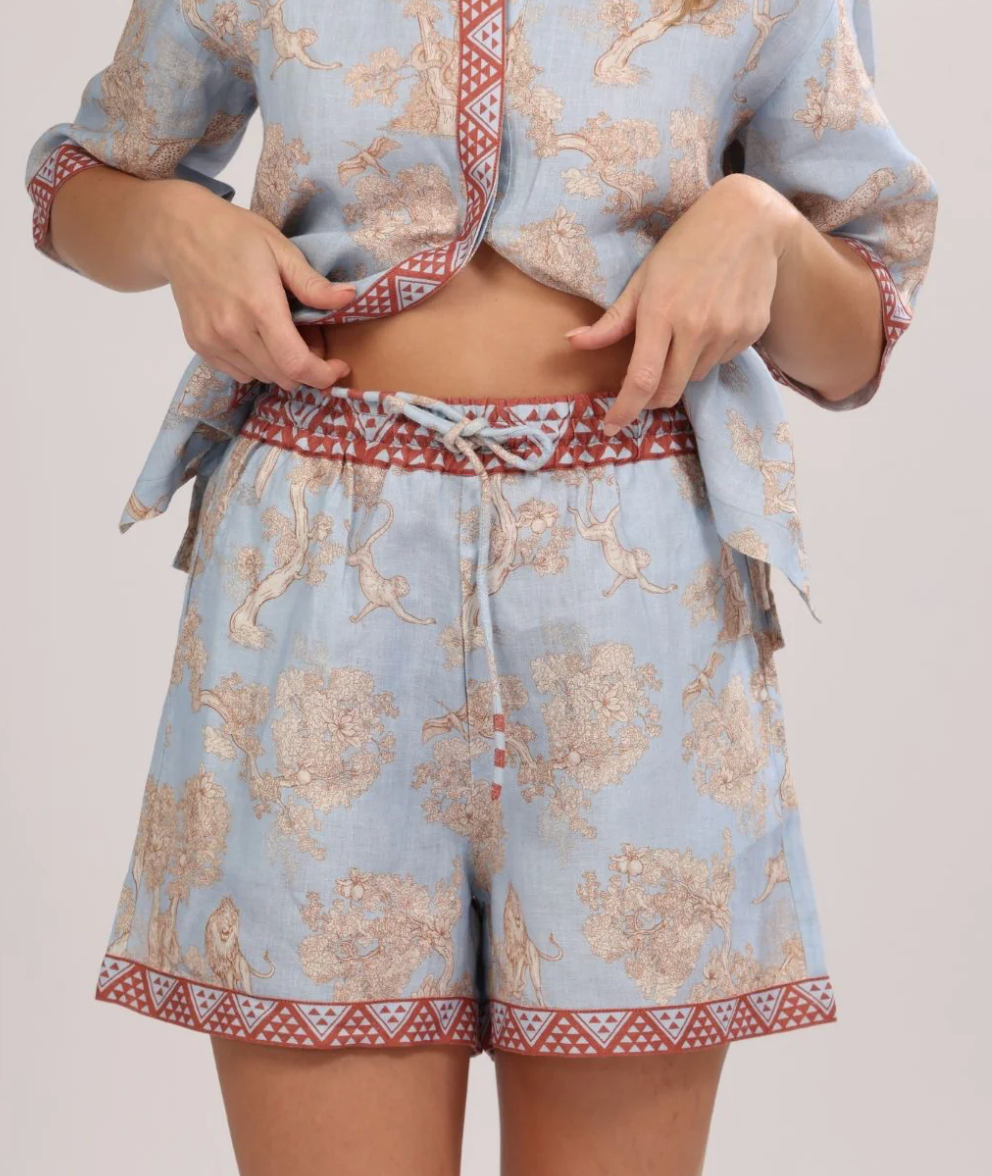 Short Africa Light Blue