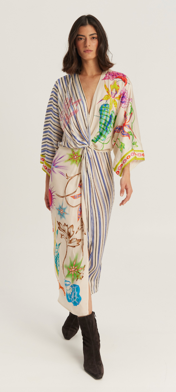 Camila Twisted Dress Paradiso