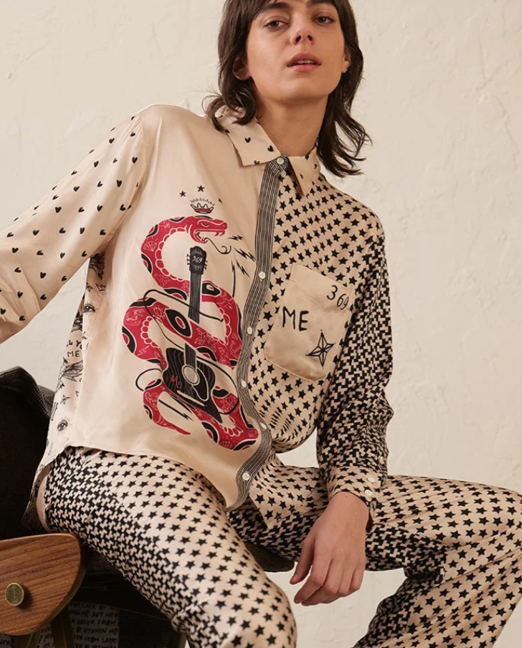 Scarlett Mystic Print Shirt