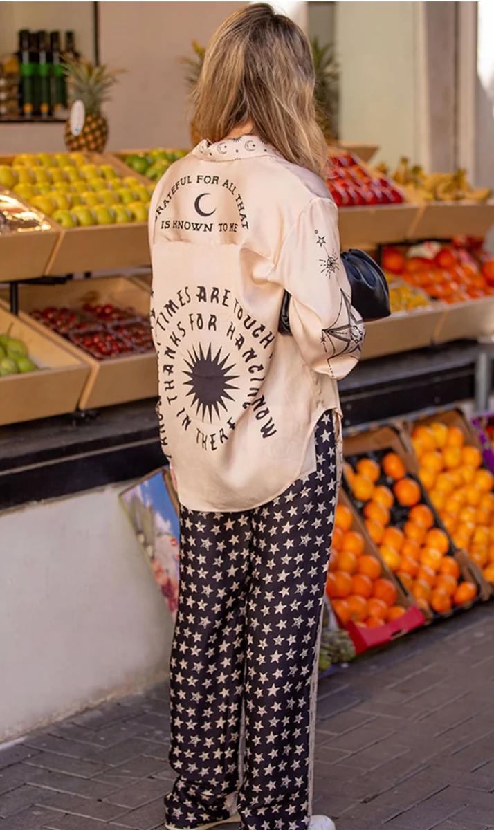 Camilla Mix Pattern Mystic Shirt