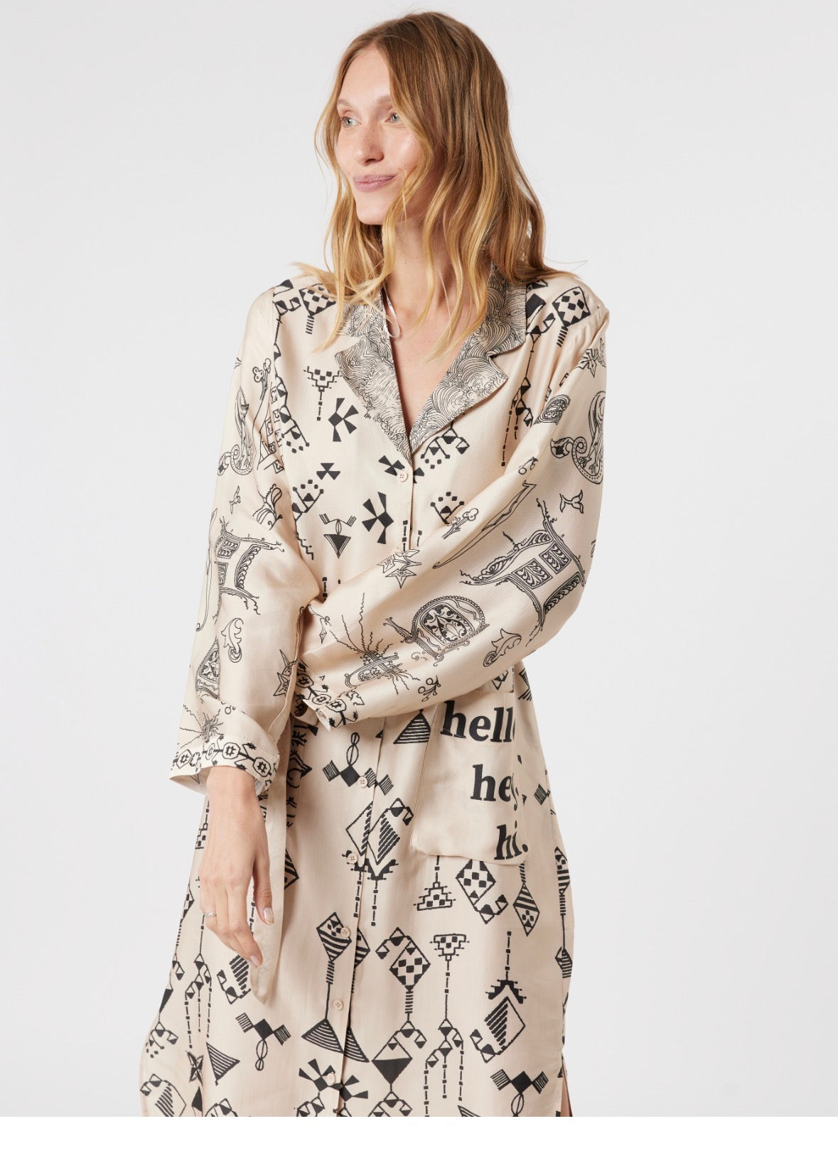 Nova Kimono Blossom Dress