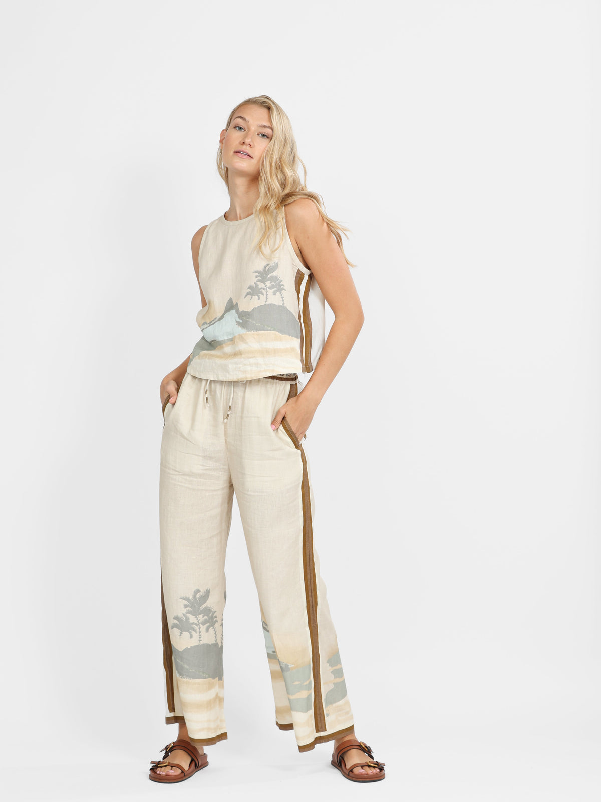 Linen Pant Ipanema Beige
