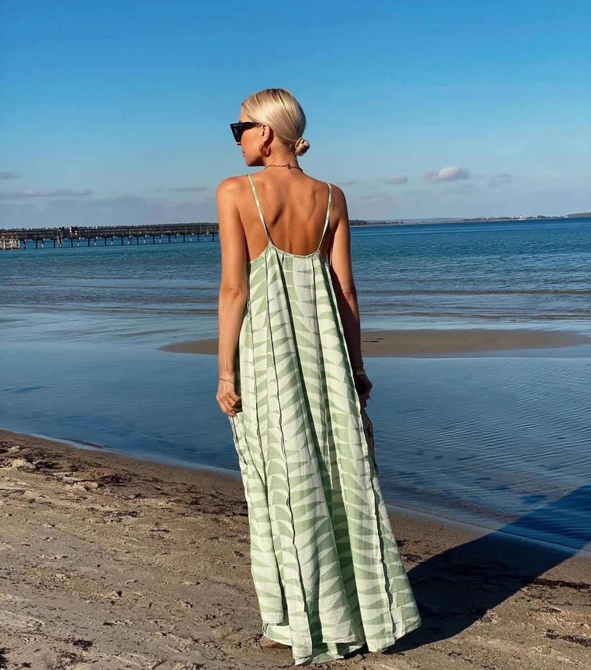 Paros Zakar Maxi Dress S25P1037