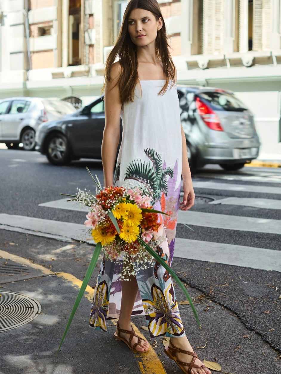 Long Dress Ipanema White