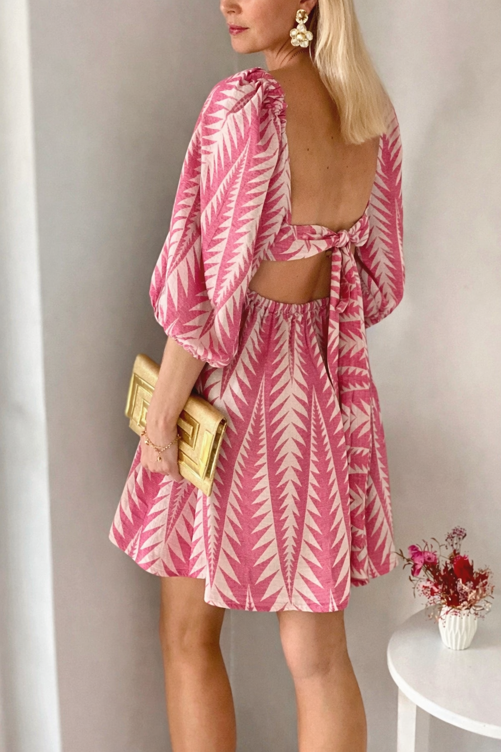 Finikas Mini Dress Fuchsia S23P6032