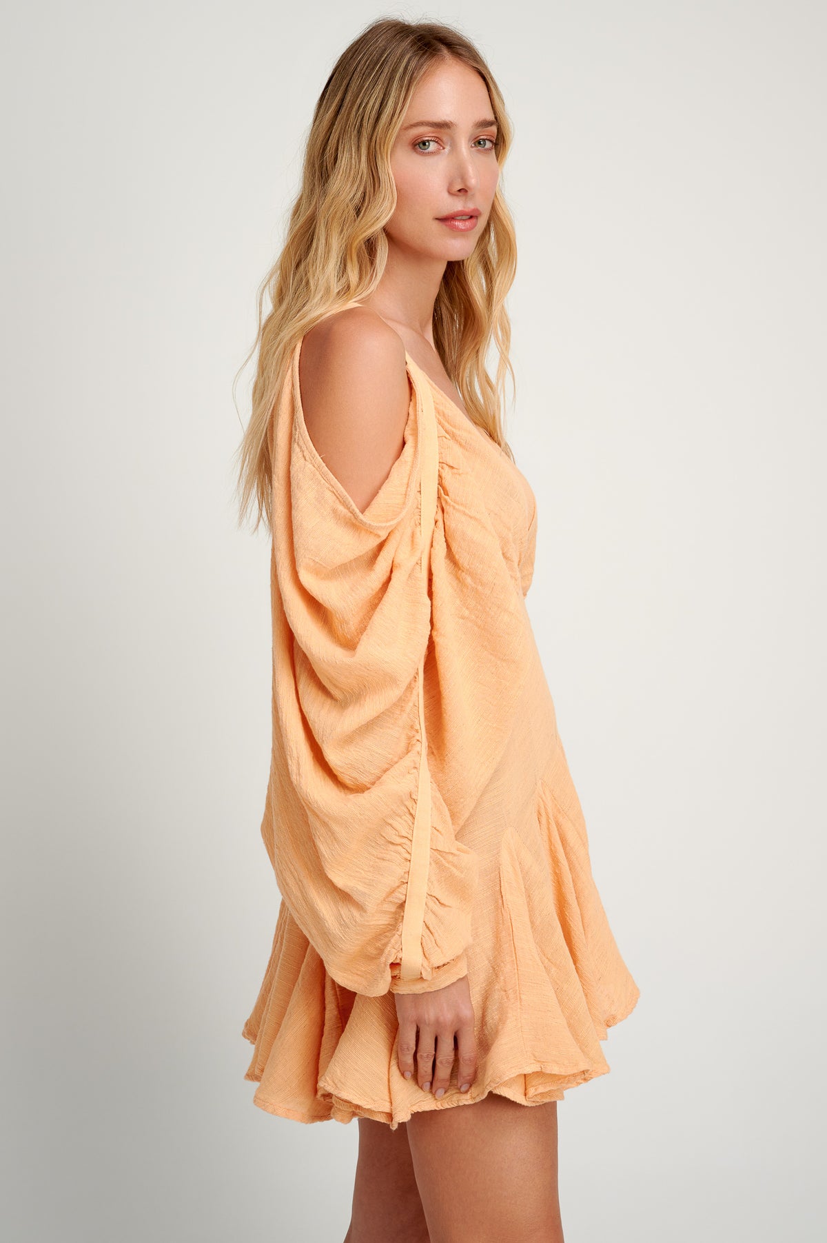 Gauze Mini Dress S25P1007 Gauze Mini Dress S25P1007
