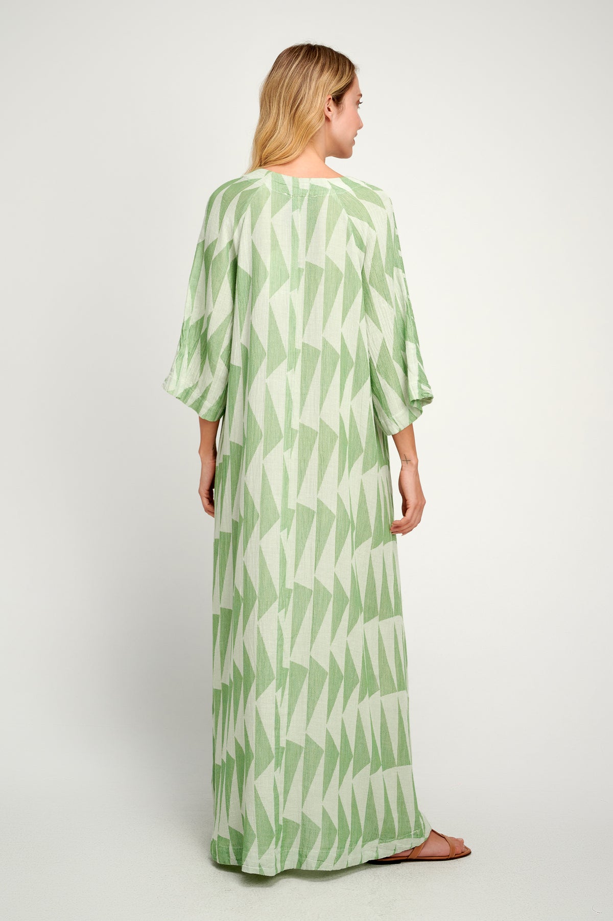 Paros Zakar Maxi Dress S25P1035