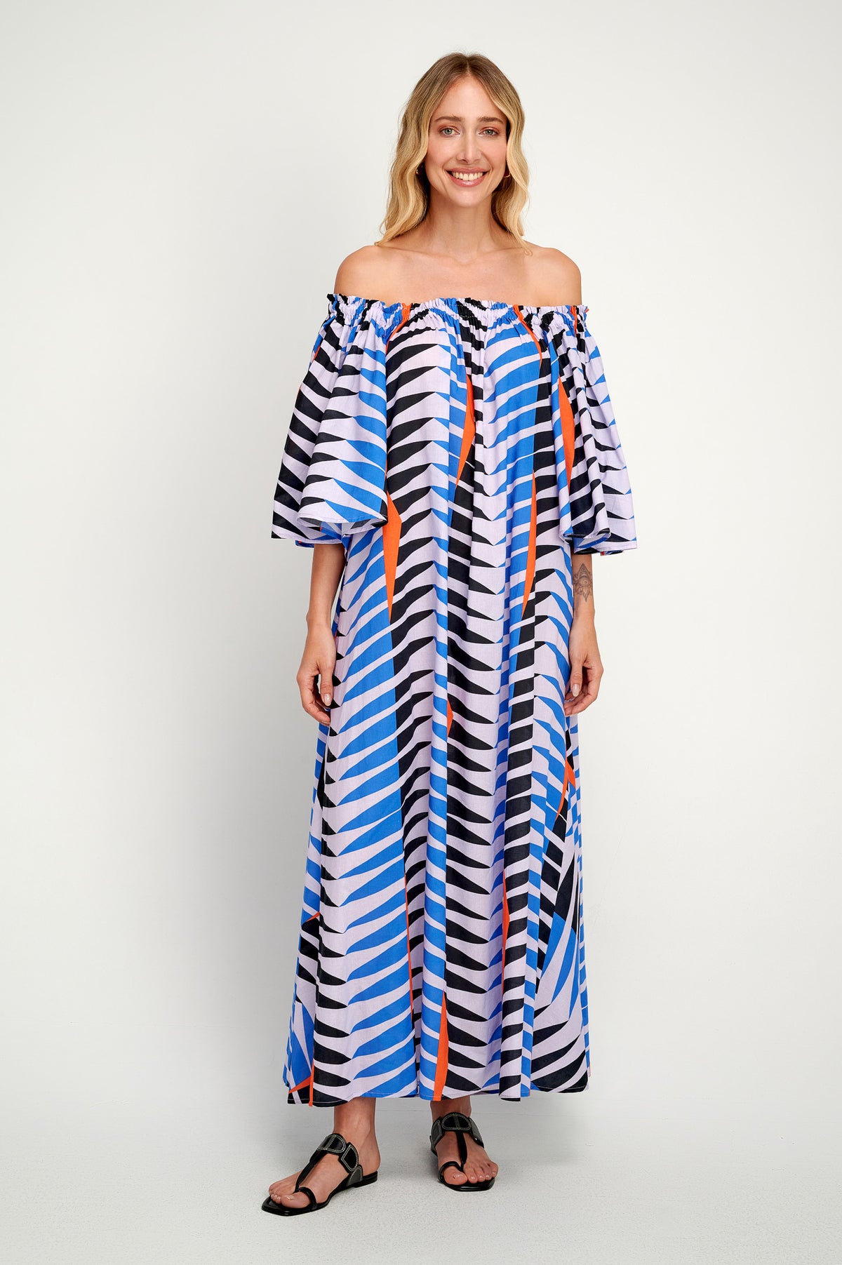 Skyros Maxi Dress S25P1040