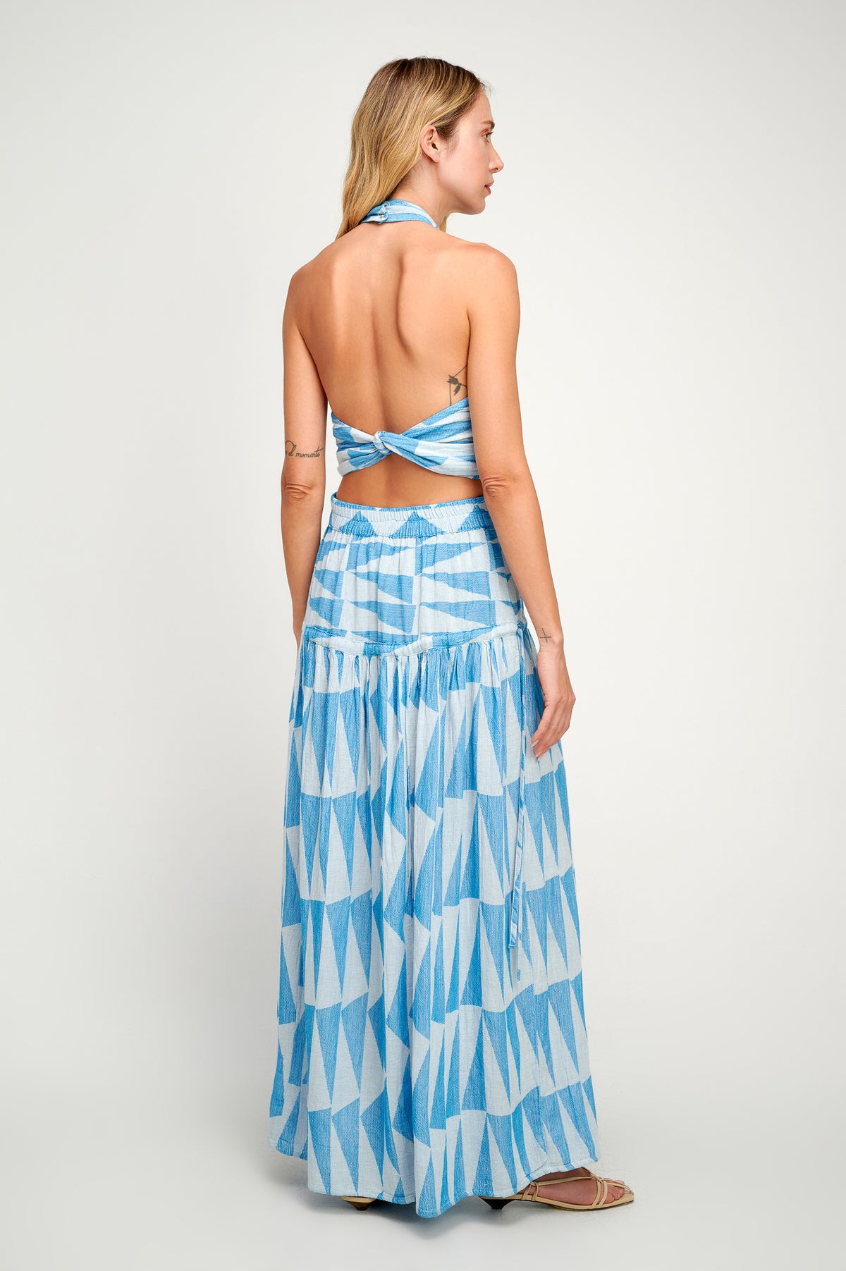 Paros Zakar Maxi Skirt S25P1053