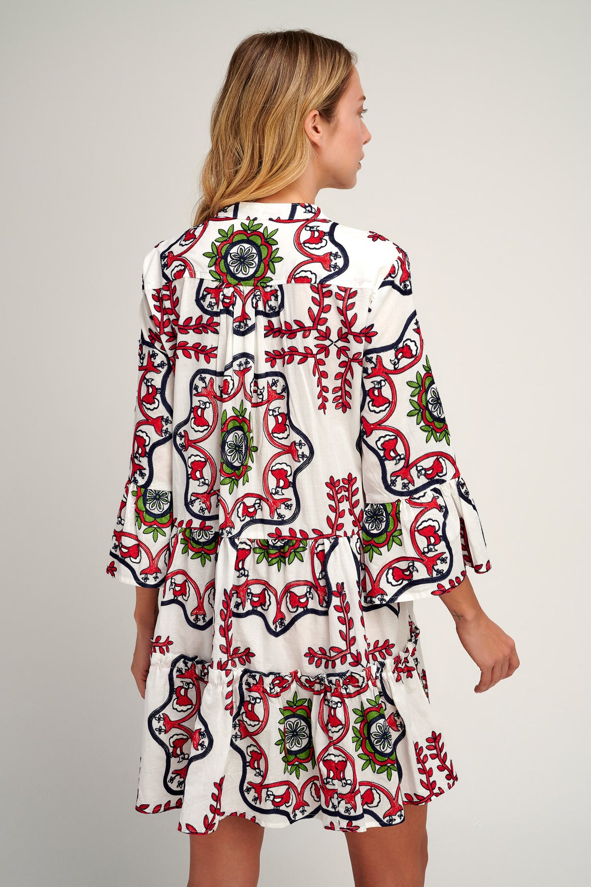 Samarina Embroidered Dress S25P1234