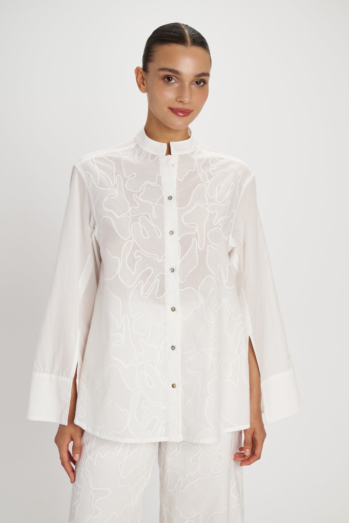 MYRTIA EMBROIDERED SHIRT S26P7002