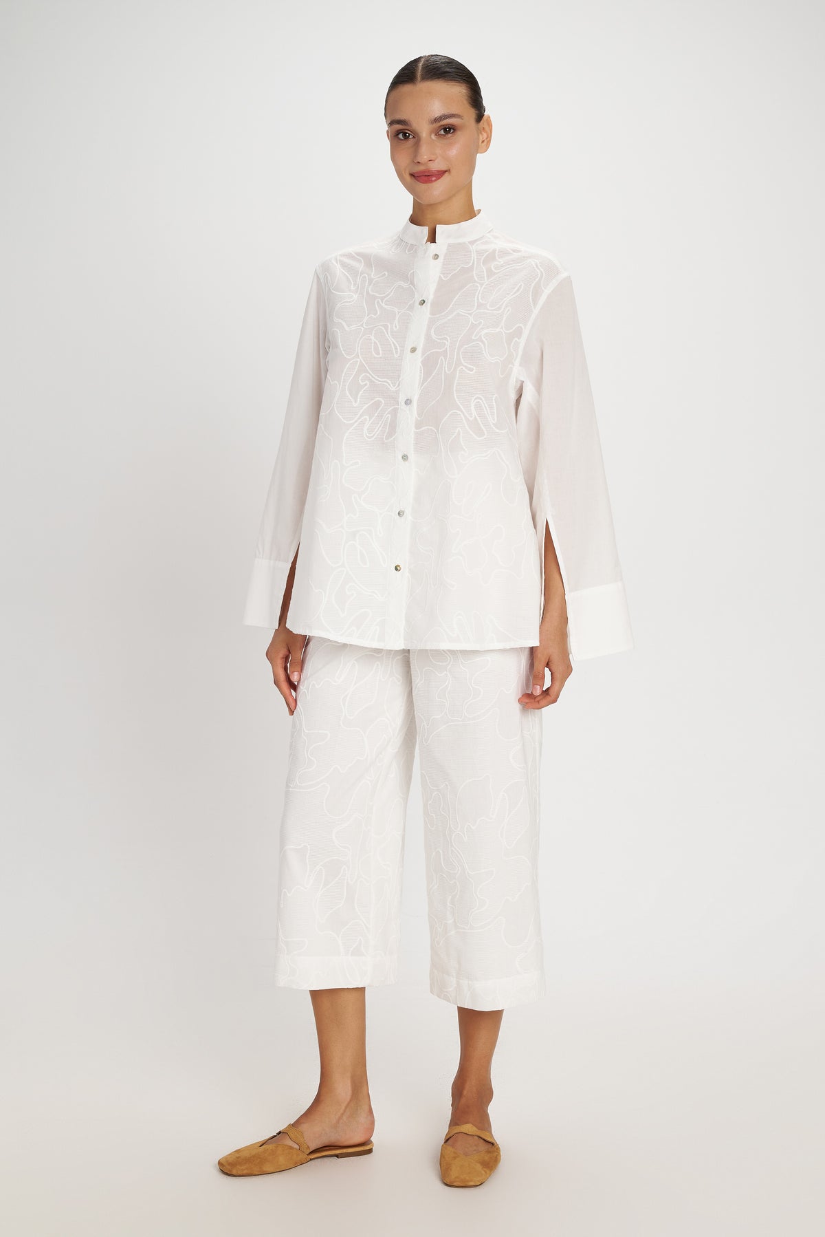 MYRTIA EMBROIDERED SHIRT S26P7002