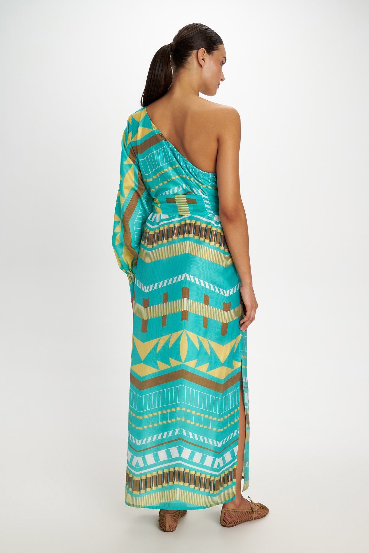 NEMESIS ONE SHOULDER DRESS S26P7011