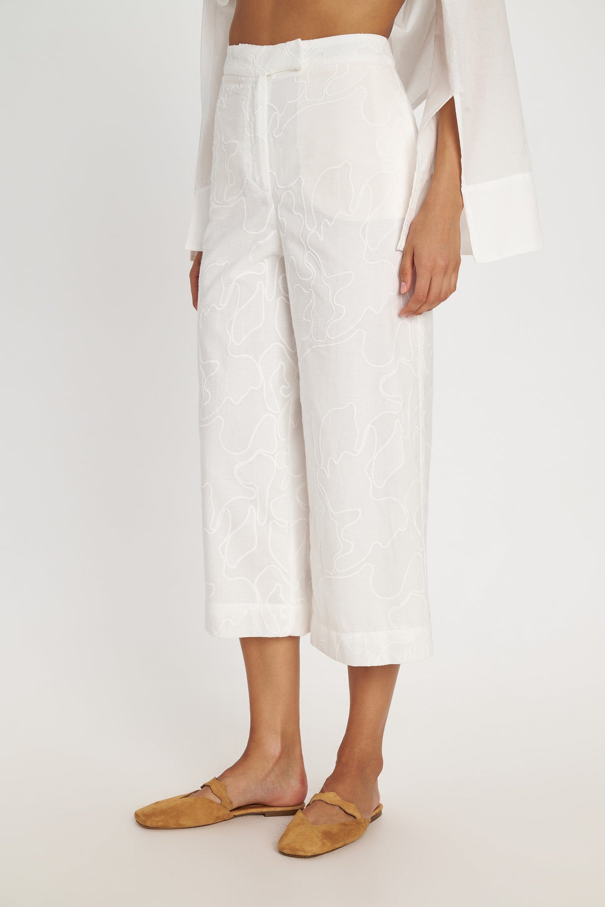 MYRTIA EMBROIDERED PANTS S26P7072
