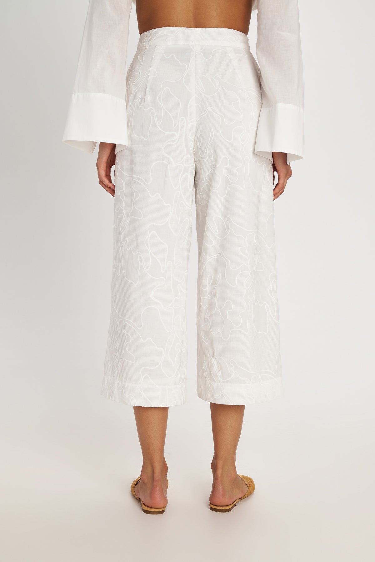 MYRTIA EMBROIDERED PANTS S26P7072