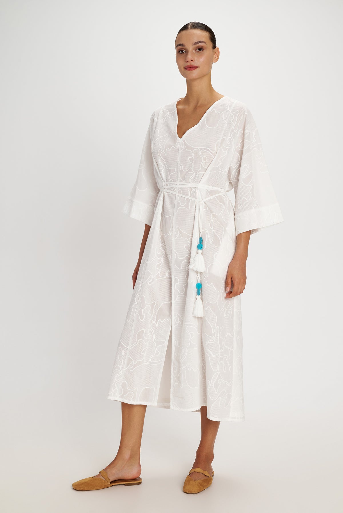 MYRTIA EMBROIDERED DRESS S26P7073