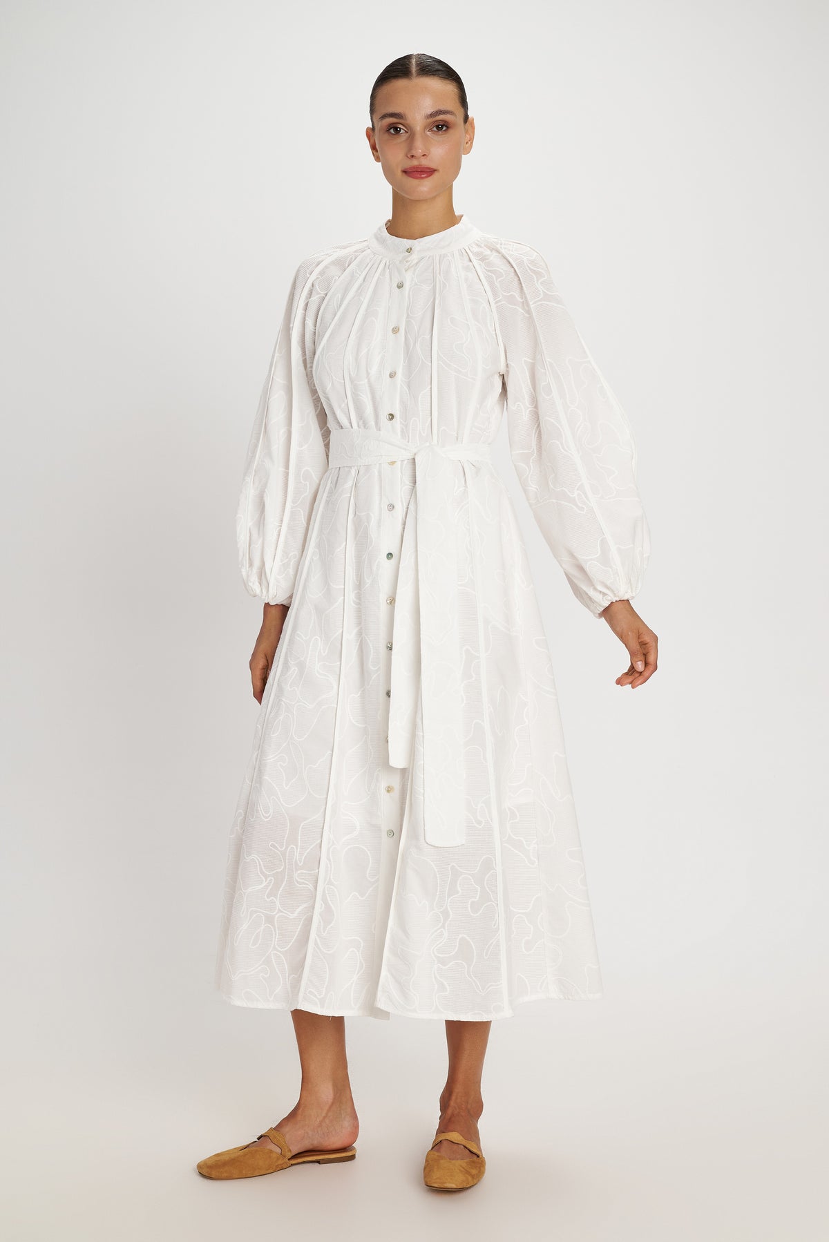 MYRTIA EMBROIDERED DRESS S26P7076