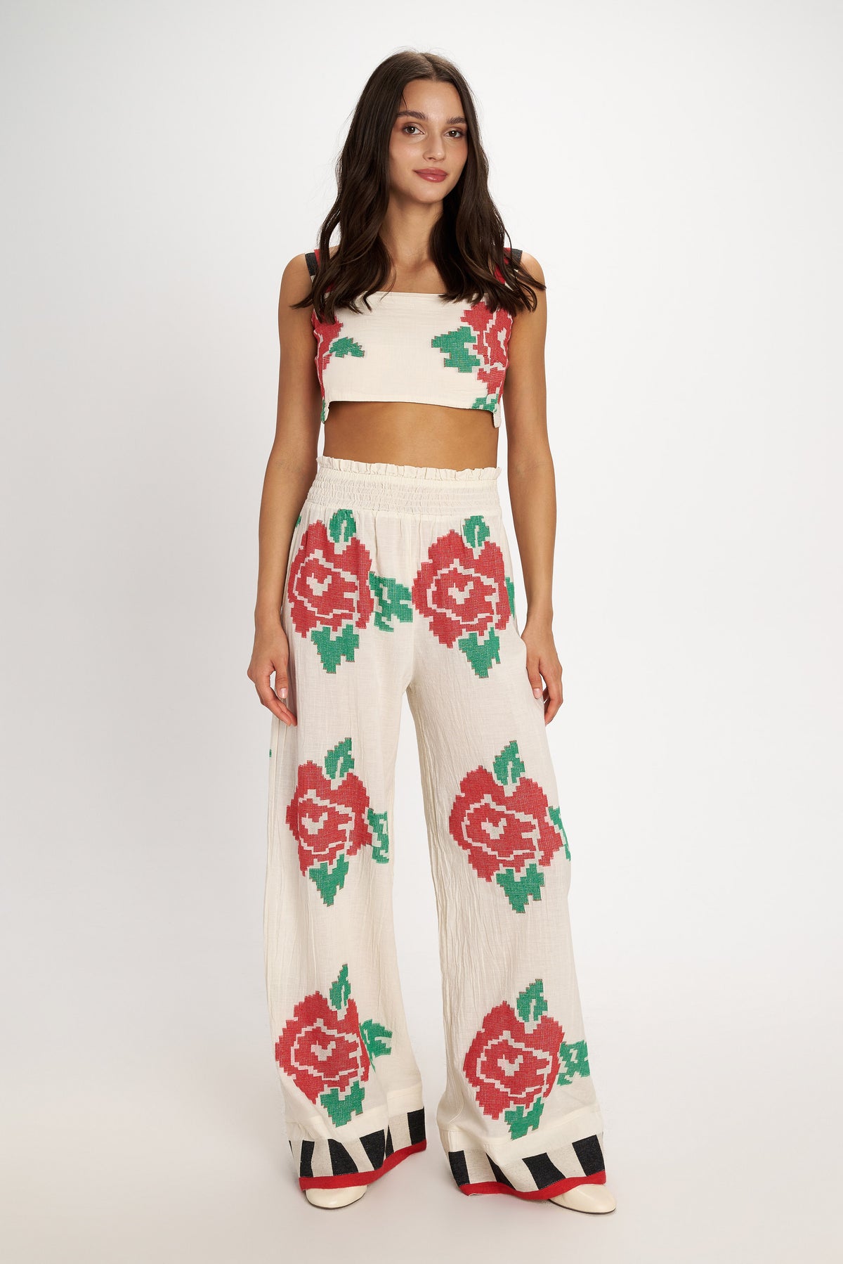 ROSES CROP TOP S26P7091