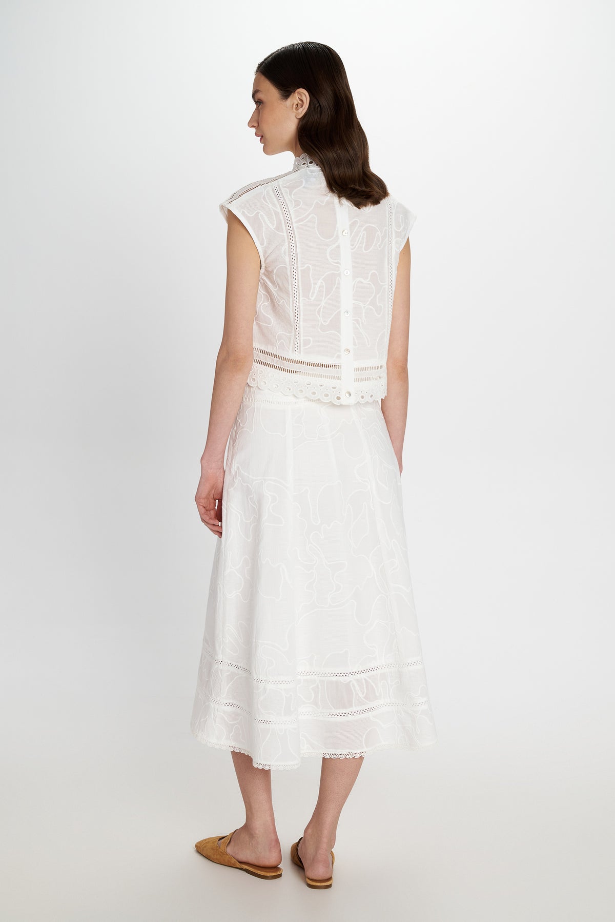 MYRTIA EMBROIDERED TOP S26P7099