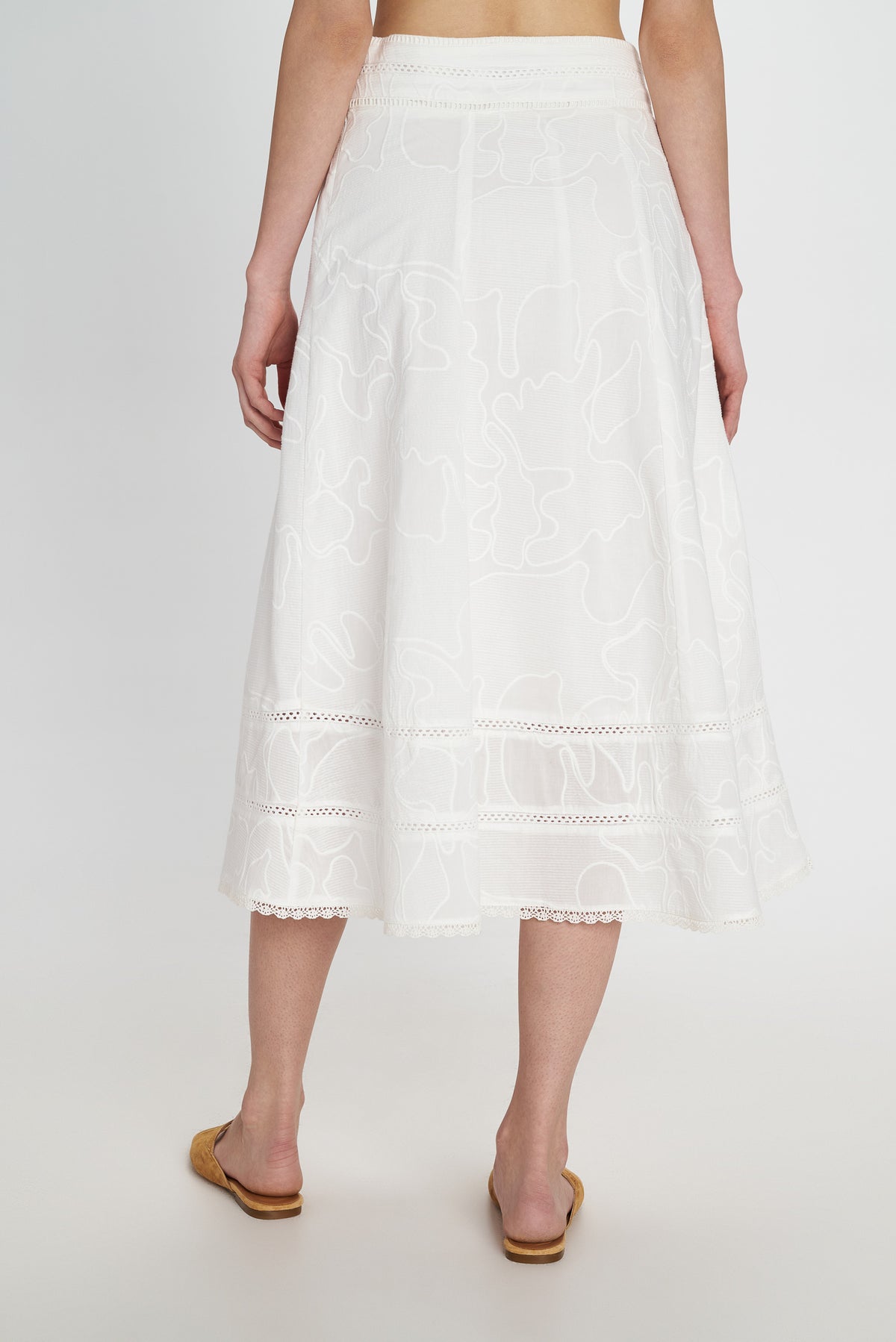 MYRTIA EMBROIDERED SKIRT S26P7101