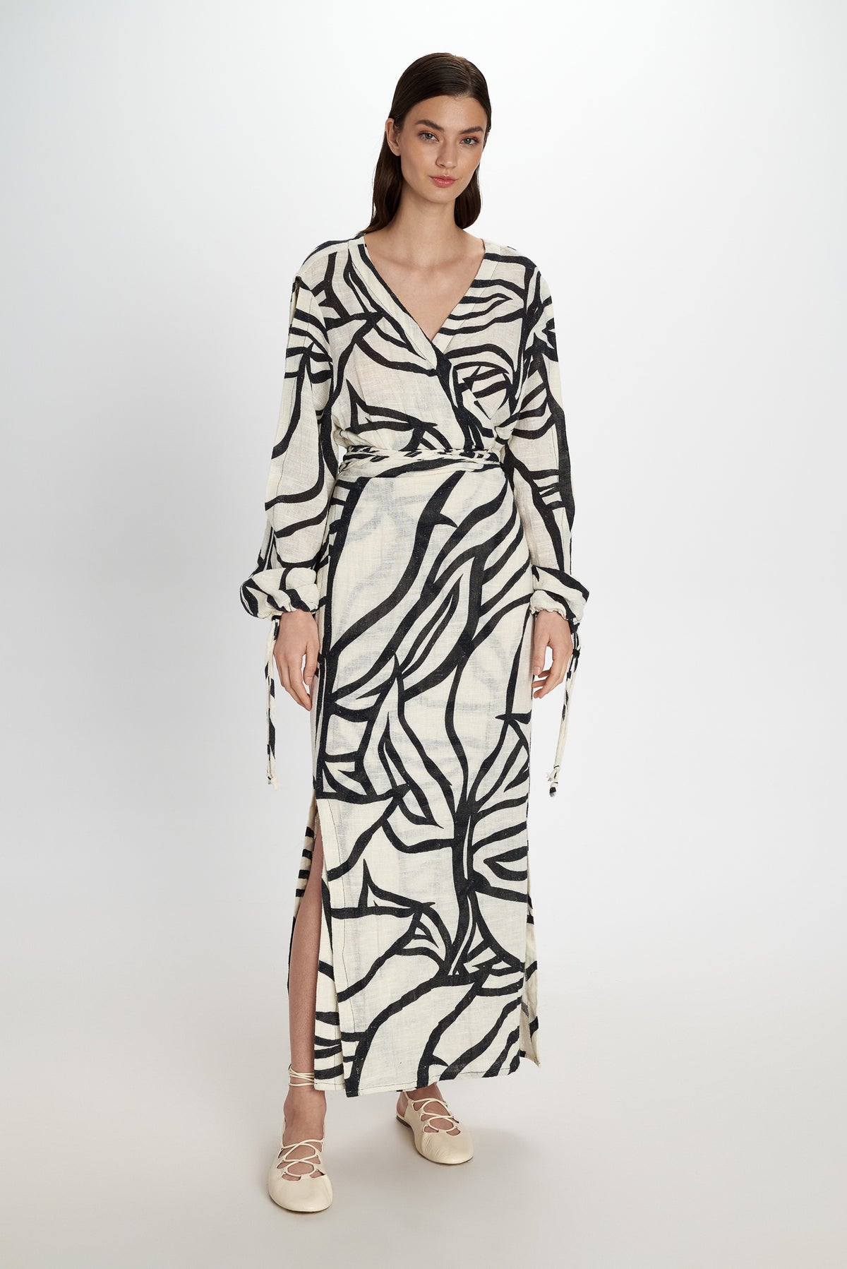 ATLANTIDA WRAP DRESS S26P7113