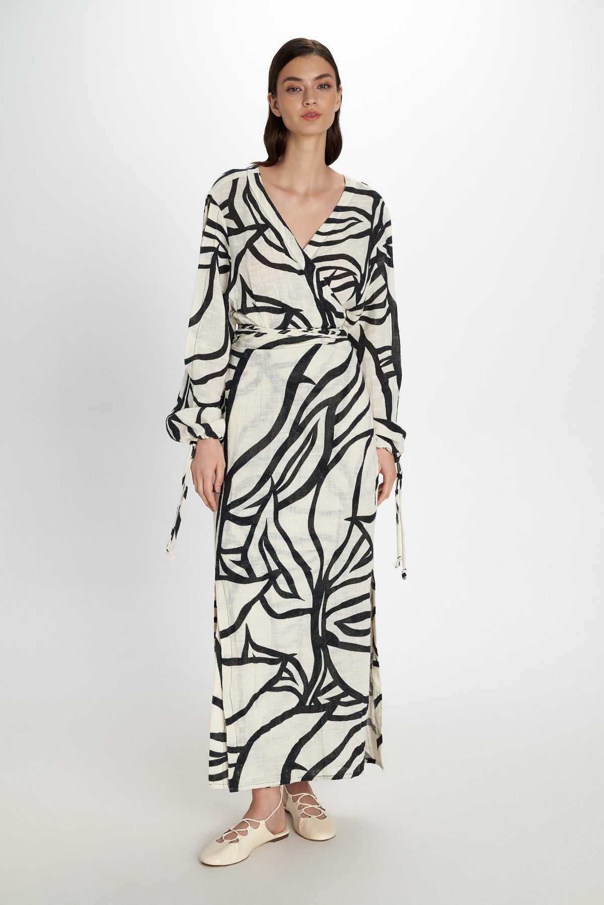 ATLANTIDA WRAP DRESS S26P7113