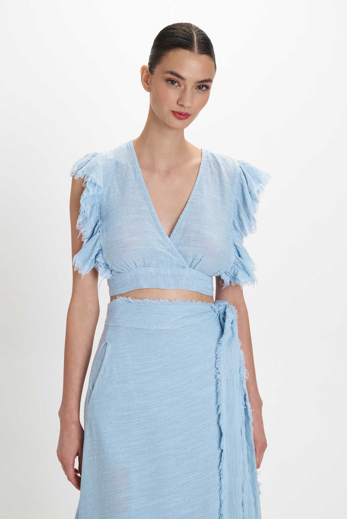 GAUZE CROP TOP S26P7160