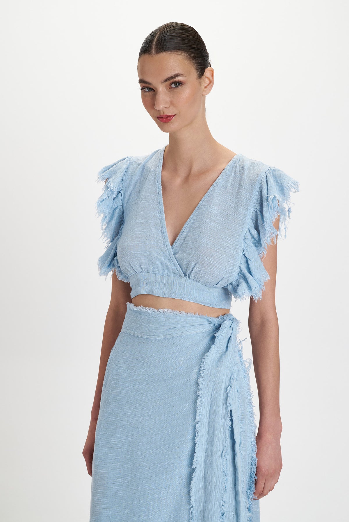 GAUZE CROP TOP S26P7160