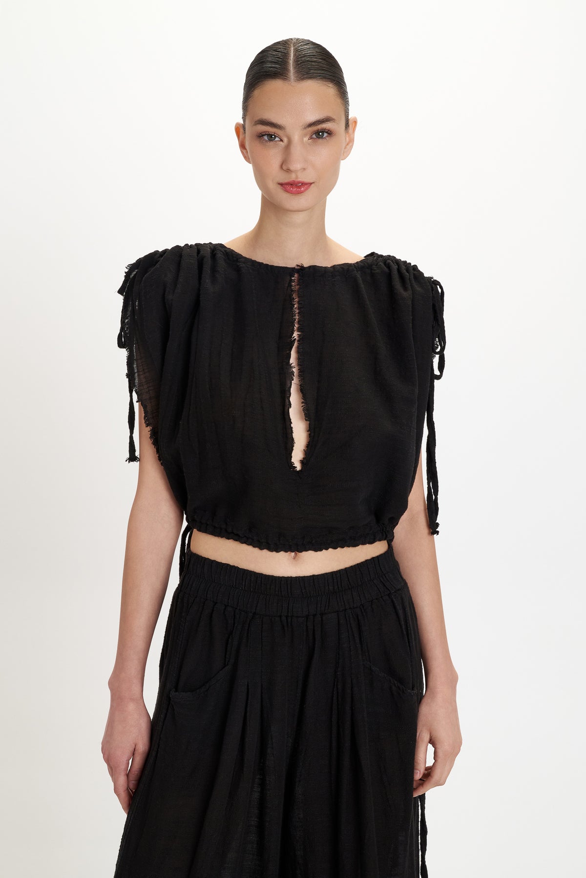 GAUZE TOP S26P7162