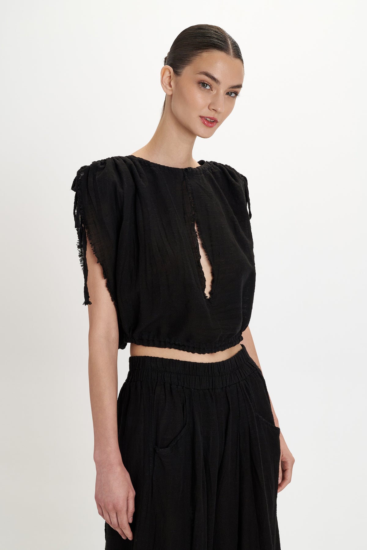 GAUZE TOP S26P7162