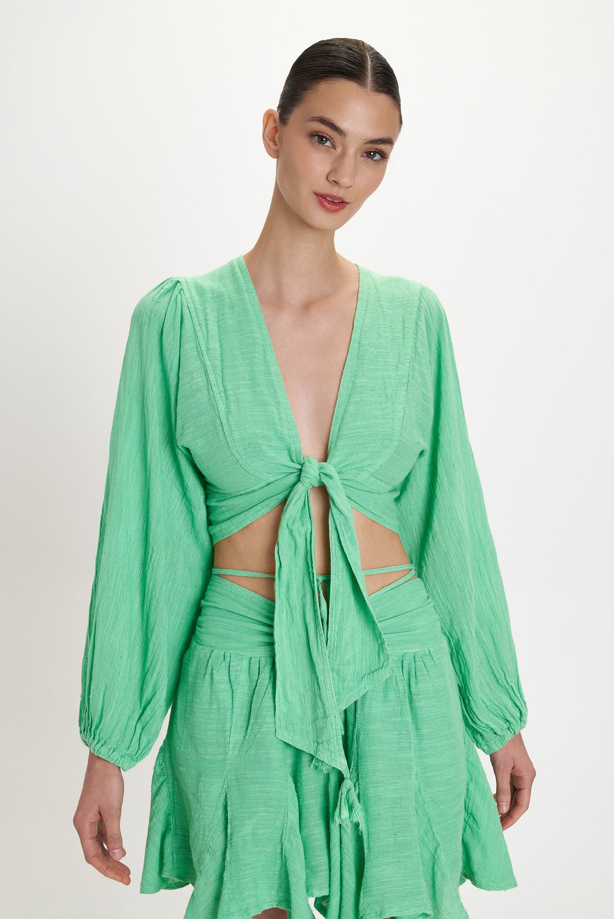 GAUZE TOP S26P7163