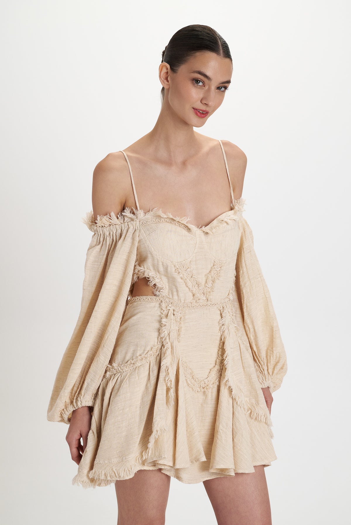 GAUZE MINI DRESS S26P7195