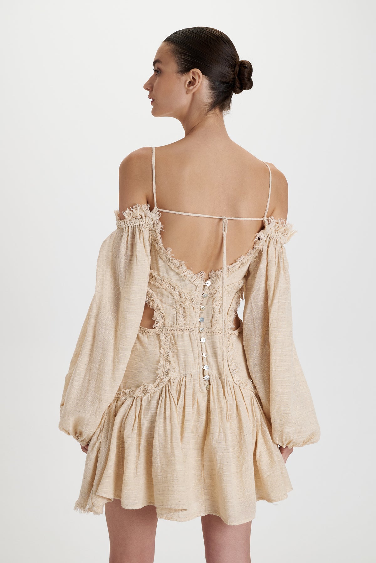 GAUZE MINI DRESS S26P7195