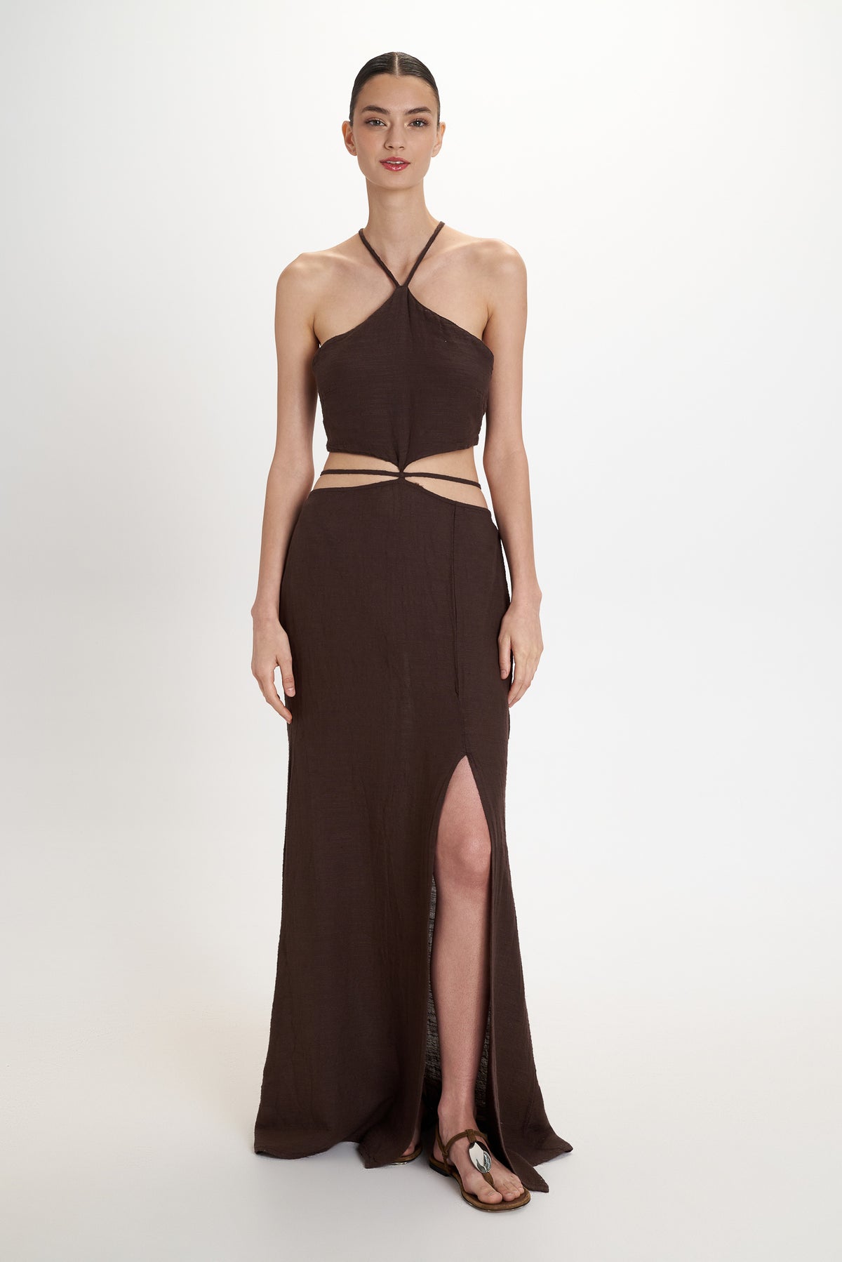 GAUZE MAXI DRESS S26P7197