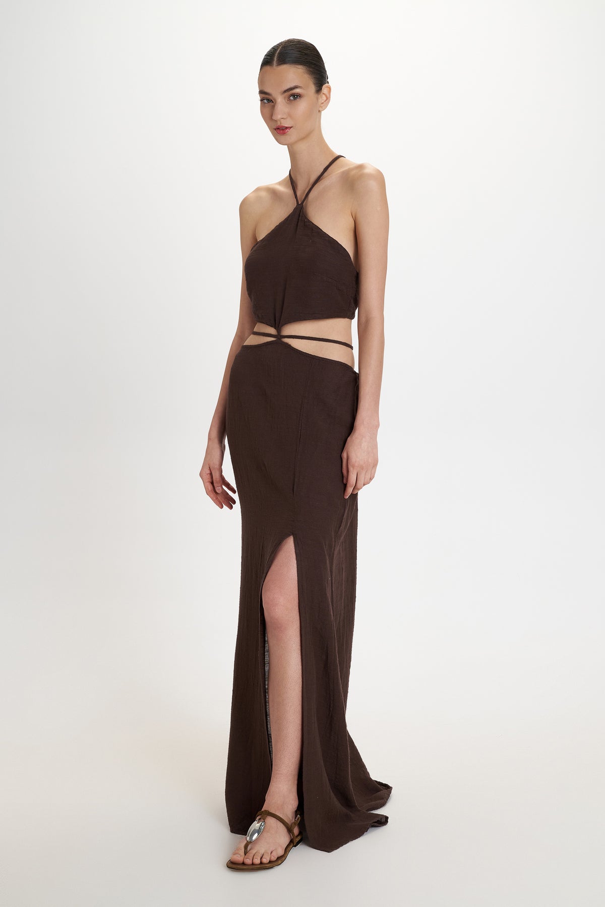 GAUZE MAXI DRESS S26P7197