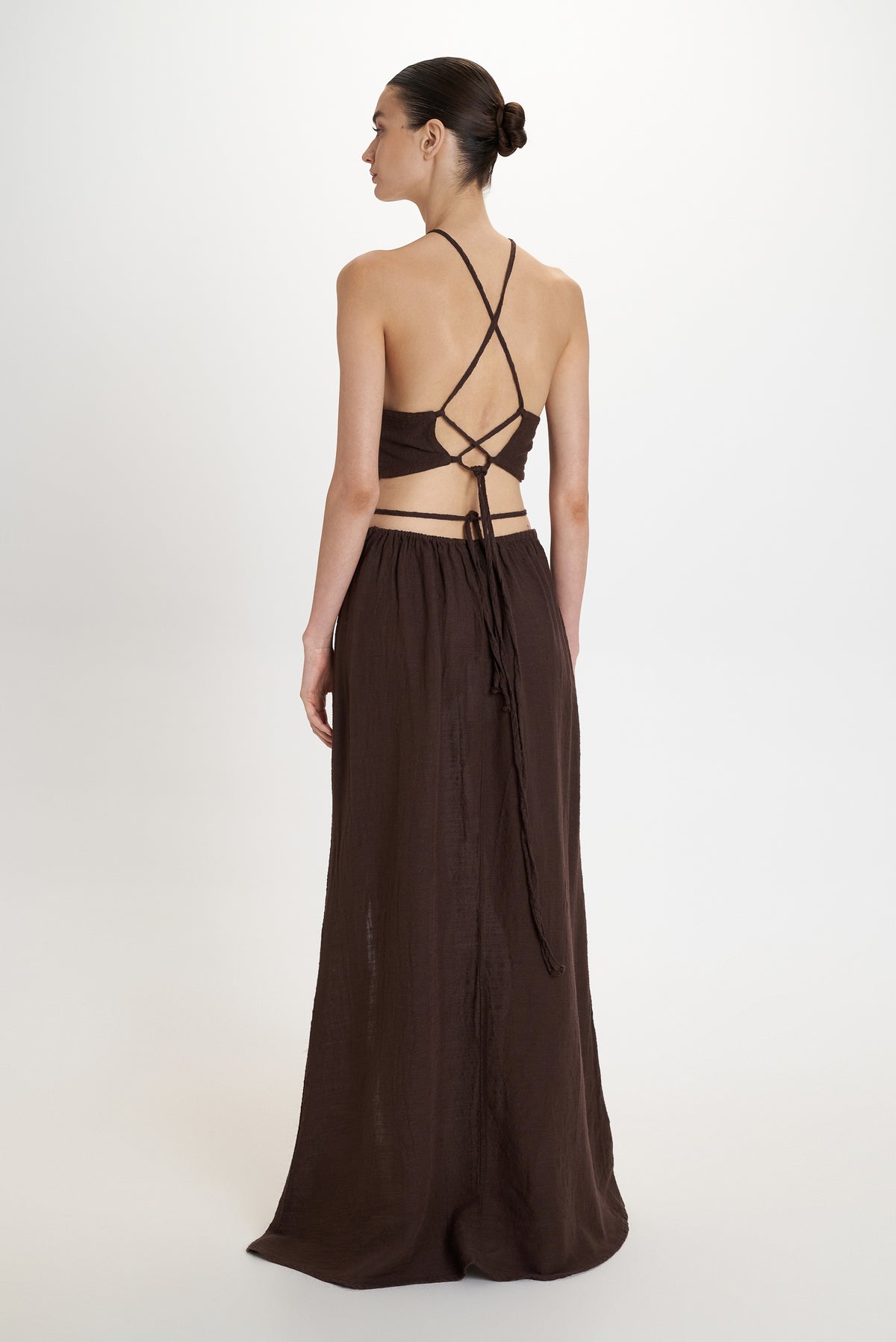 GAUZE MAXI DRESS S26P7197