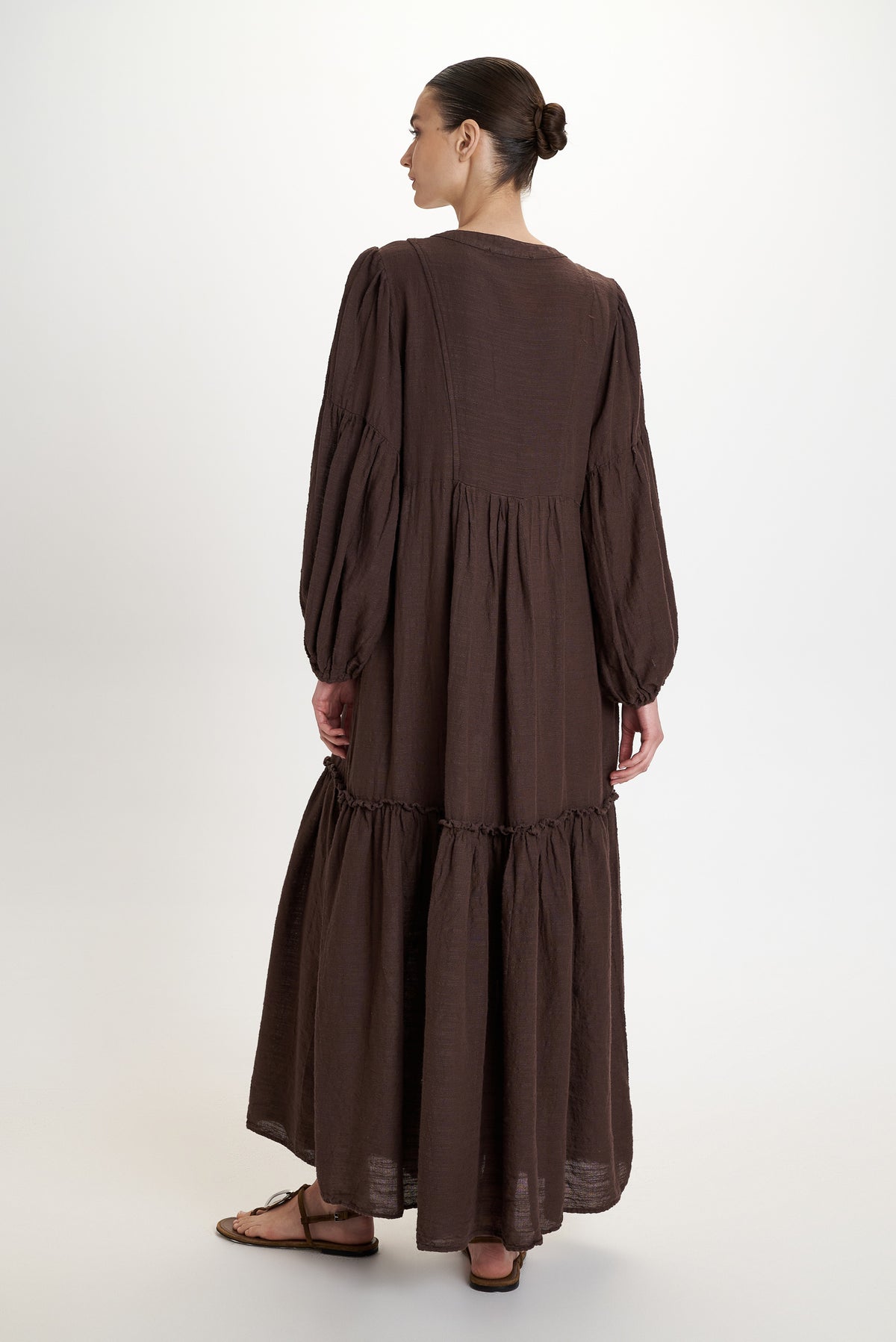 GAUZE MAXI DRESS S26P7198