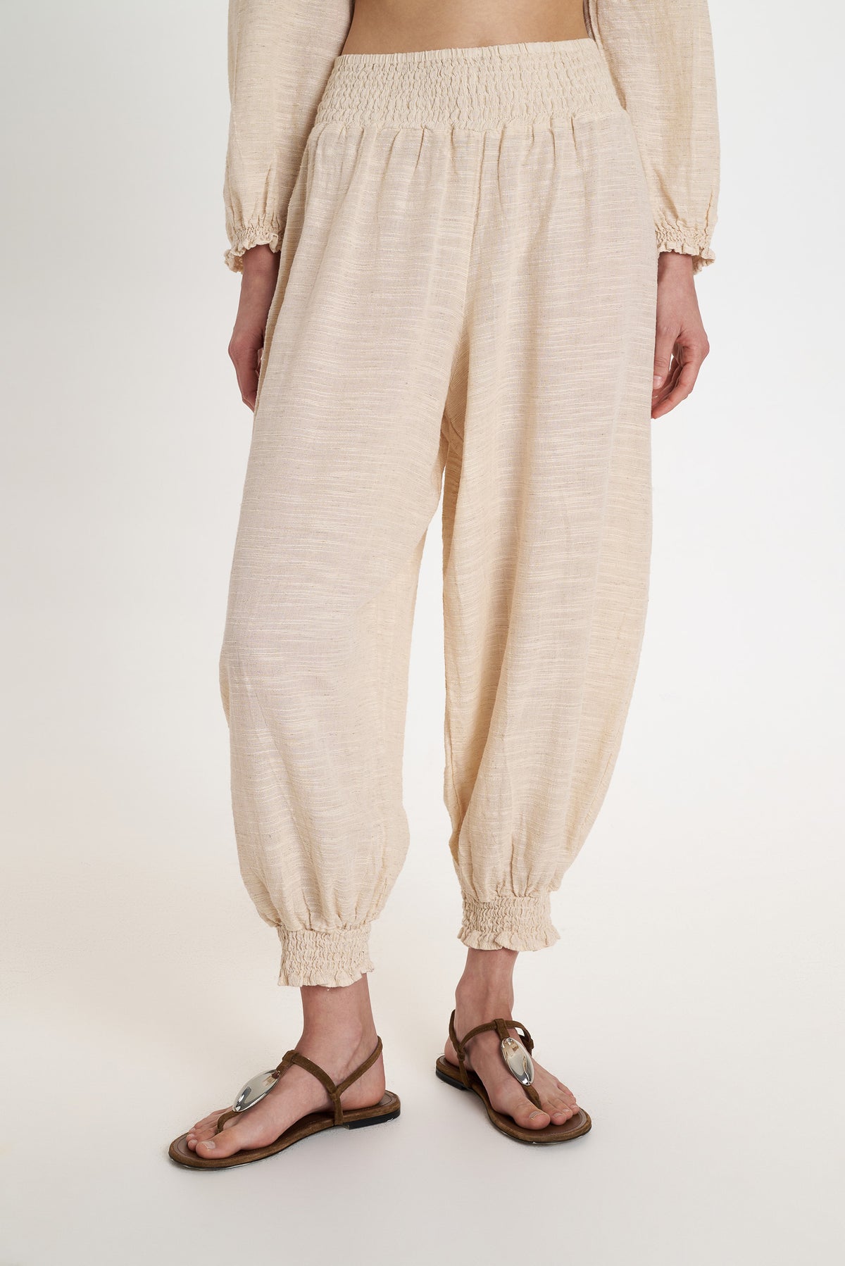 GAUZE HAREM PANTS S26P7199